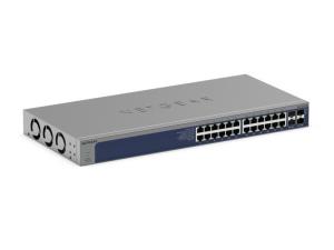 NETGEAR Managed Easy Smart Switch XS724TM 24 Port - 10G/Multi-GbE with 4 SFP+ Ports