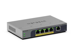 NETGEAR Unmanaged Easy Smart Switch High-Power PoE+ GS105EPP 5-Port GbE (120W)