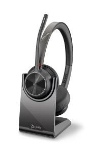 HP Headset Voyager 4320 Uc Microsoft - Stereo - USB-c Bluetooth With Charge Stand
