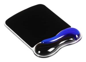 KENSINGTON Duo Gel Mouse Wristrest Wave Blue / Black