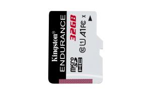 KINGSTON Micro Sdxc Card - High Endurance - 32GB - Cl10 - A1  Uhs-i