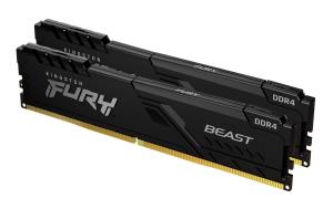 KINGSTON 32GB Ddr4 3600MHz Cl18 DIMM (kit Of 2) Fury Beast Black