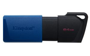 KINGSTON Datatraveler Exodia M - 64GB USB Stick - USB 3.2 - Black + Blue