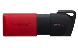 KINGSTON Datatraveler Exodia M - 128GB USB Stick - USB 3.2 - Black + Red