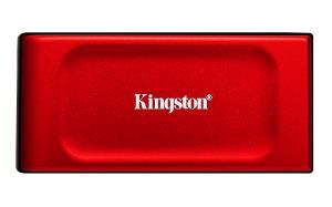 KINGSTON SSD - Xs1000 Portable Drive - 2TB - USB 3.2 - Red