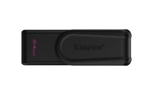 KINGSTON Datatraveler Exodia S - 64GB USB Stick - USB 3.2 - Black / Black