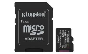 KINGSTON Micro Sdxc Card - Canvas Select Plus - 128GB - Uhs-i U1/u3 Video Class 10/30 A1 With Adapter