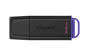 KINGSTON Datatraveler Exodia - 512GB USB Stick - USB 3.2 - Black / Purple