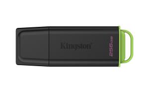 KINGSTON Datatraveler Exodia - 256GB USB Stick - USB 3.2 - Black / Green