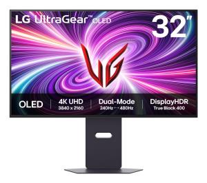 LG Desktop Monitor - 32gx870a-b - 32in - 3840 X 2160 (4k Uhd) - Oled 16:9 - Black