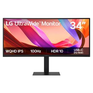 LG Desktop USB-c Monitor - Ultrawide 34u650a-b - 34in - Wqhd (3440 X 1440) - 5ms - IPS (21:9) - Black