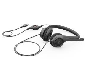 LOGITECH Headset - H390 - USB-a -black