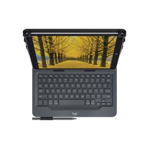 LOGITECH Universal Folio With Integrated Keyboard For 9-10in Qwerty Uk