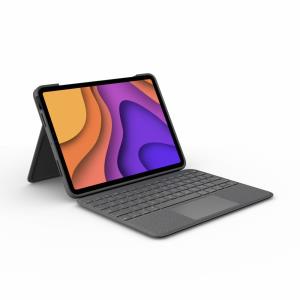 LOGITECH Folio Touch Backlit Keyboard Case With Trackpad Oxford Grey For iPad Air (4th Gen) Qwerty UK