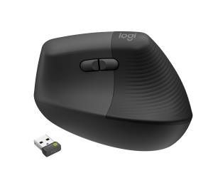 LOGITECH Wireless Mouse Lift For Business Right-hand Graphite/black