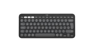 LOGITECH Pebble Keys 2 K380s - Compact Bluetooth Keyboard - Tonal Graphite - Qwerty US/Int'l