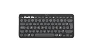 LOGITECH Pebble Keys 2 K380s - Compact Bluetooth Keyboard - Tonal Graphite - Azerty French
