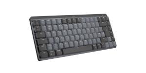 LOGITECH Mx Mechanical Mini Minimalist Wireless Illuminated Keyboard - Graphite Tactile Quiet Qwerty UK