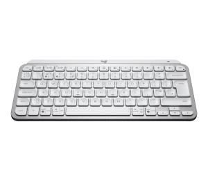 LOGITECH Minimalist Wireless Illuminated Keyboard - Mx Keys Mini - Pale Gray - Qwerty Uk