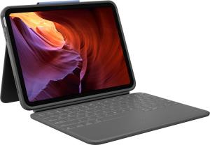 LOGITECH Rugged Folio For iPad-10th Gen - Graphite - Qwerty Uk
