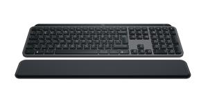 LOGITECH MX Keys S Keyboard with Palm Rest Graphite Qwerty UK