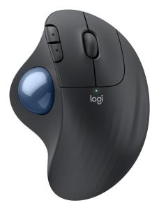 LOGITECH Ergo M575s Wireless Trackball - Graphite+blue Ball