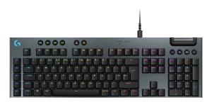 LOGITECH G915 X USB-A Wired Low Profile Gaming Keyboard Tactile Black Qwerty UK