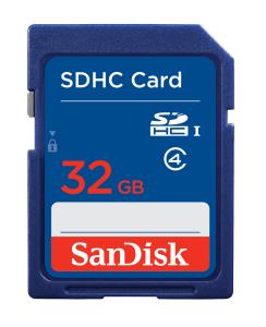 WESTERN DIGITAL SanDisk Sdhc Card Class4 32GB