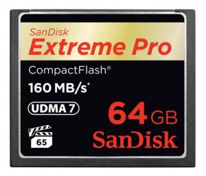 WESTERN DIGITAL SanDisk Extreme Pro Compact Flash 160mb/s 64GB