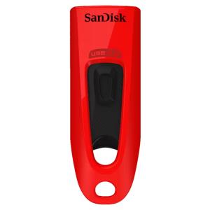 WESTERN DIGITAL SanDisk Cruzer Ultra - 64GB USB Stick - USB 3.0 - Red