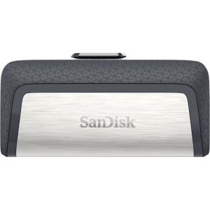 WESTERN DIGITAL SanDisk ULTRA DUAL DRIVE - 128GB USB Stick - USB TYPE-C / USB 3.1 - Black / Silver