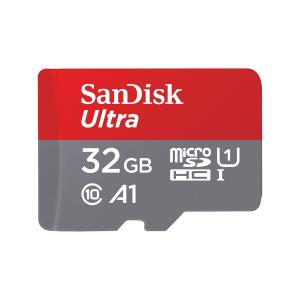 WESTERN DIGITAL SanDisk 32GB Ultra micro SDHC + SD Adapter 120MB/S A1 CLASS 10 UHS-I
