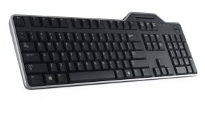 DELL Smartcard Reader - Kb813 - USB Keyboard - Black - Qwerty Us Intl