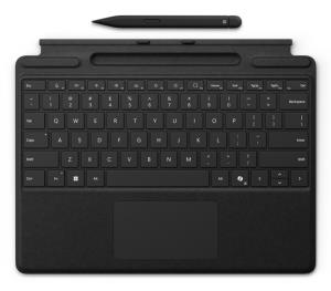 MICROSOFT Surface Pro 8/9 Signature Copilot Type Cover With Slim Pen 2 - Black - Uk