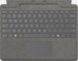MICROSOFT Surface Pro 8/9 Signature Copilot Type Cover - Platinum - Uk