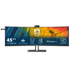 PHILIPS Desktop Curved USB-c Monitor - 45b1u6900ch - 45in - 5120 X 1440 - Superwide