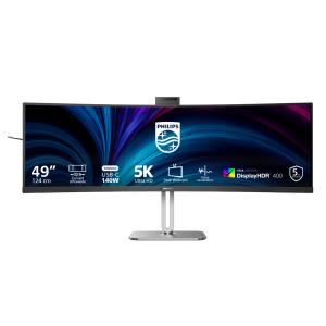PHILIPS Curved USB-c Monitor - 49b2u6900ch - 49in - 5120 X 1440 - 32:9 Superwide Curved