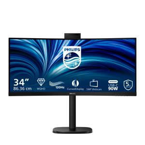 PHILIPS Desktop USB-c Curved Monitor - 34b2u3600ch - 34in - 3440x1440