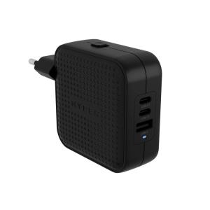 TARGUS Hyper Hyperjuice 70w USB-c Gan Travel Charger (3c+1a) - Black