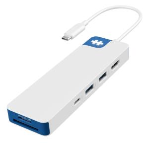 TARGUS Hyperdrive Flex 8 Port USB-c Hub (blue)