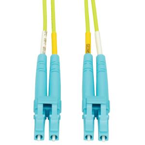 EATON CORPORATION LC TO LC MULTIMODE DUPLEX FIBER PATCH CBL OM5 LIME GREEN 3M