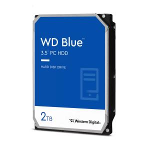 WESTERN DIGITAL Hard Drive - WD Blue WD20EARZ  - 2TB - SATA 6Gb/s - 3.5in - 5400rpm - 64MB Buffer - CMR