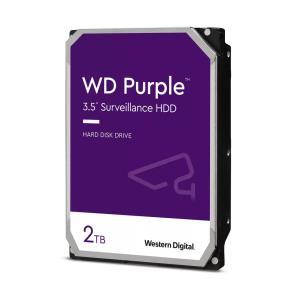 WESTERN DIGITAL Hard Drive - WD Purple Surveillance WD23PURZ - 2TB - SATA 6Gb/s - 3.5in - 64MB Cache