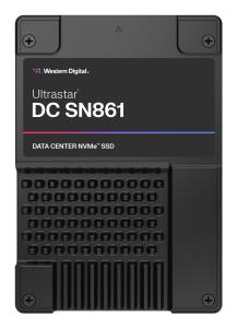 WESTERN DIGITAL SSD - Ultrastar DC SN861 - 7.68TB - Pci-e Gen 5 x4 - U.2 2.5in - ISE