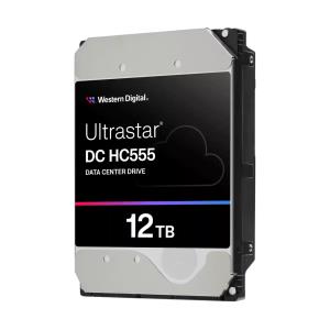 WESTERN DIGITAL Hard Drive - Ultrastar HC555 0B47741 - 12TB - SAS 12Gb/s - 3.5in  - 7200rpm - SE