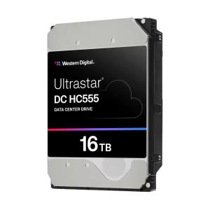 WESTERN DIGITAL Hard Drive - Ultrastar HC555 0B48722 - 16TB - SATA - 3.5in  - 7200rpm - 512e SE