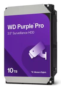 WESTERN DIGITAL Hard Drive - Wd Purple Pro WD102PURP - 10TB - SATA 6Gb/s - 3.5in  - 7200rpm