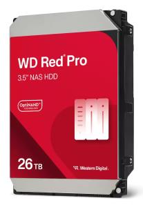 WESTERN DIGITAL Hard Drive - Wd Red Pro Wd260kfgx - 26TB - SATA 6gb/s - 3.5in - 512MB Buffer