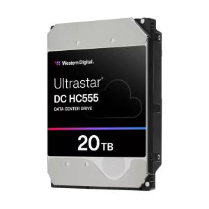 WESTERN DIGITAL Hard Drive - Ultrastar HC555 0B48719 - 20TB - SATA - 3.5in  - SED