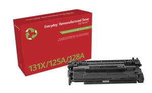 XEROX Compatible Toner Cartridge - HP CF210X CB540A CE320A / Canon CRG-116BK CRG-131BKH - Standard Yield - 2400 Pages - Black